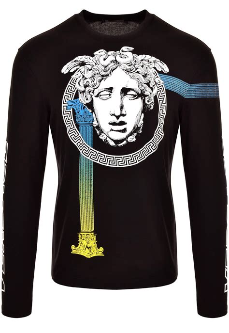 versace t shirt for mens|versace long sleeve shirt men.